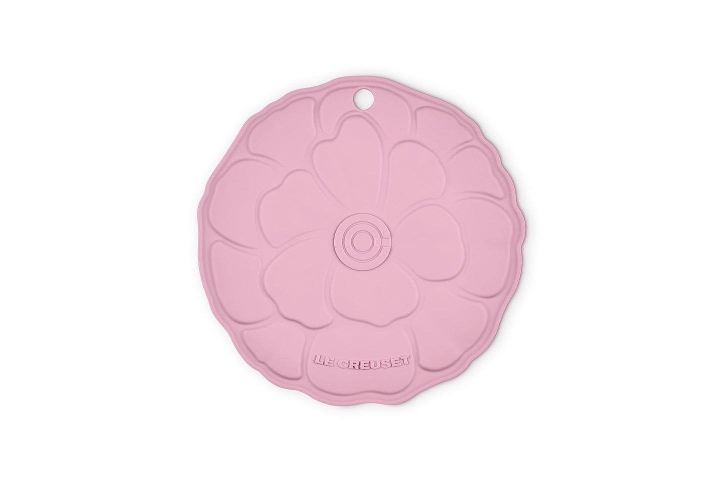 Le Creuset Silicone Petal Trivet, 8 inch, Powder Pink