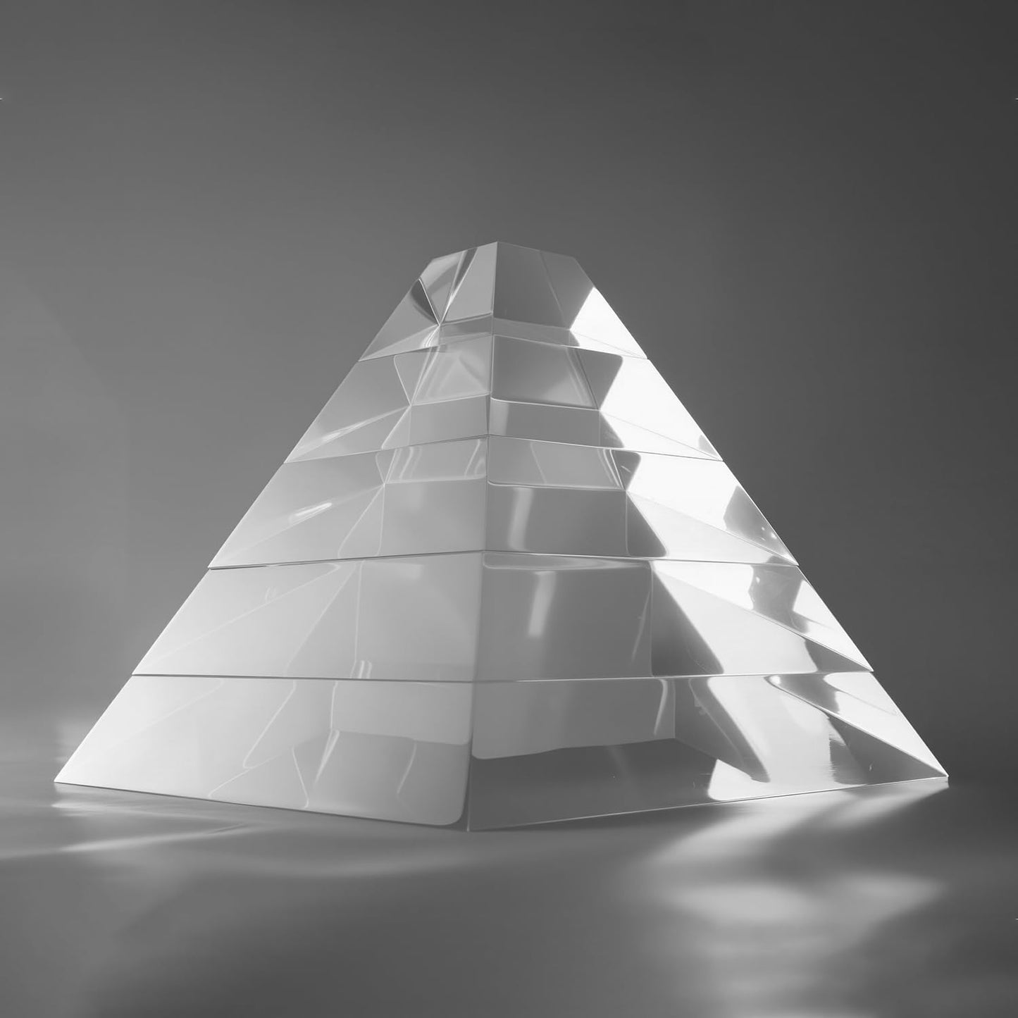 CiaoHER 2in Thickness Trapezoid Cut Solid Acrylic Display Block Clear Polished Pedestal Stand Riser Solid Base (6x6)