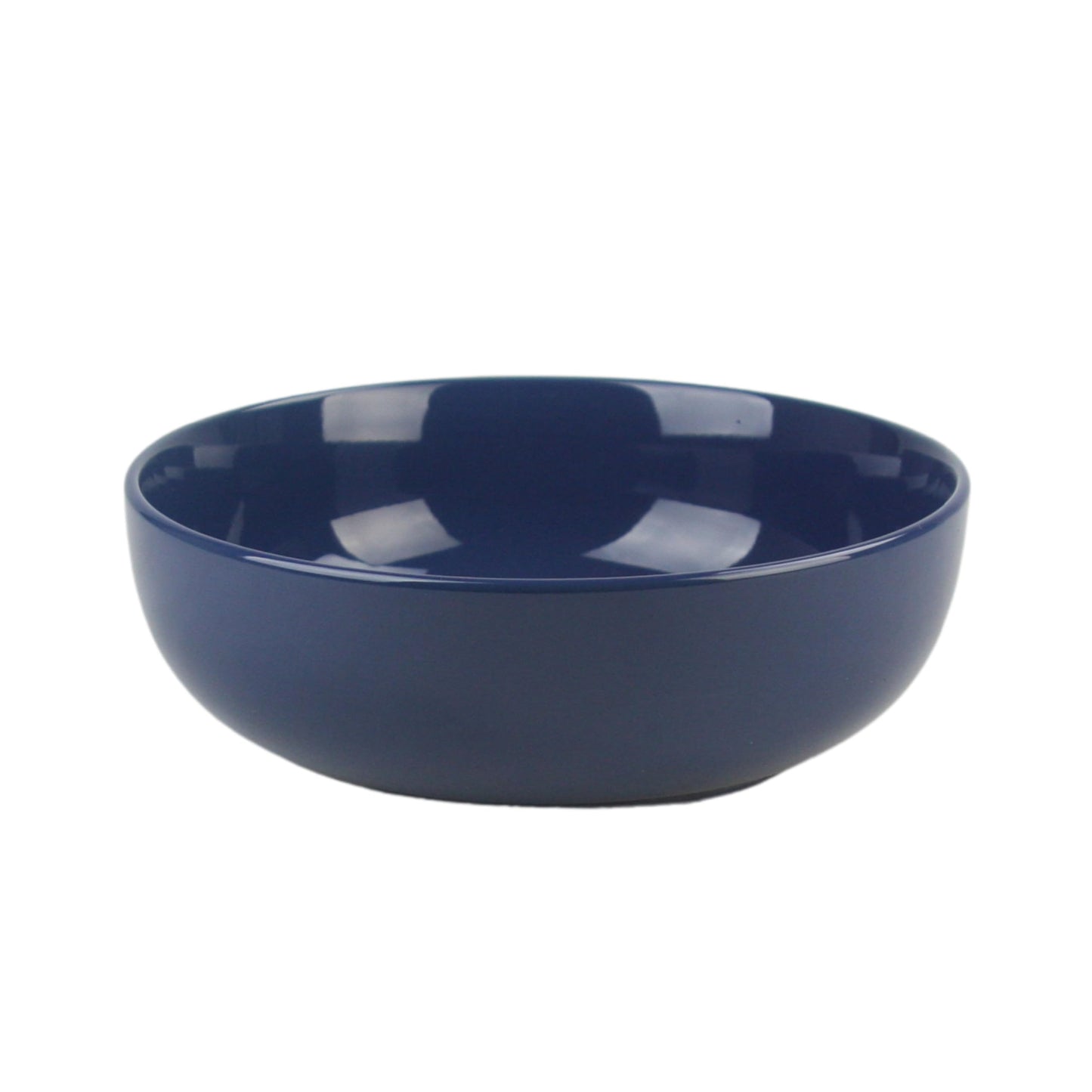 10 Strawberry Street Coupe Stoneware 9.5"/70oz Serving Bowl, Cobalt Blue