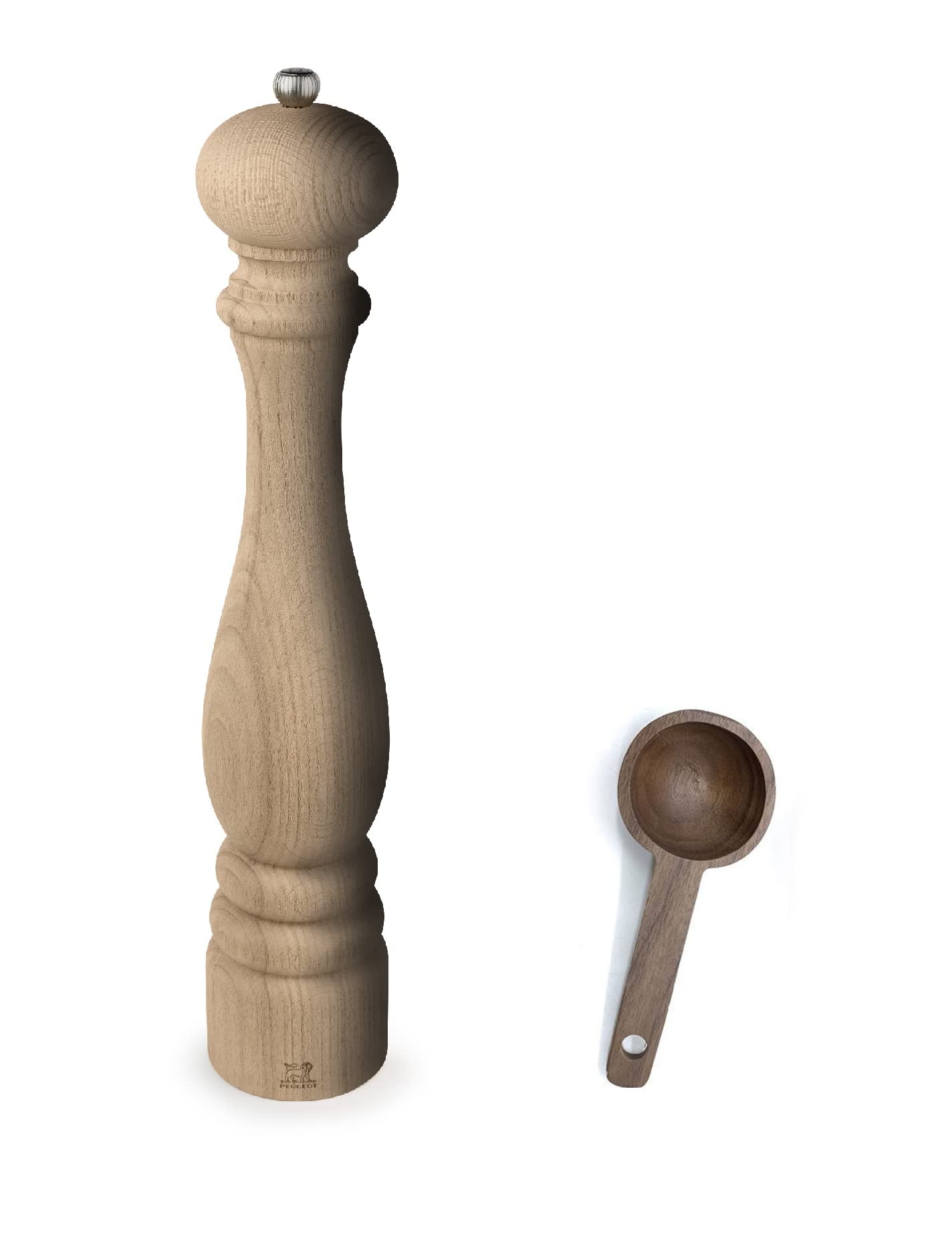 Peugeot Paris Nature 16 inch Pepper Mill - With Wooden Spice Scoop