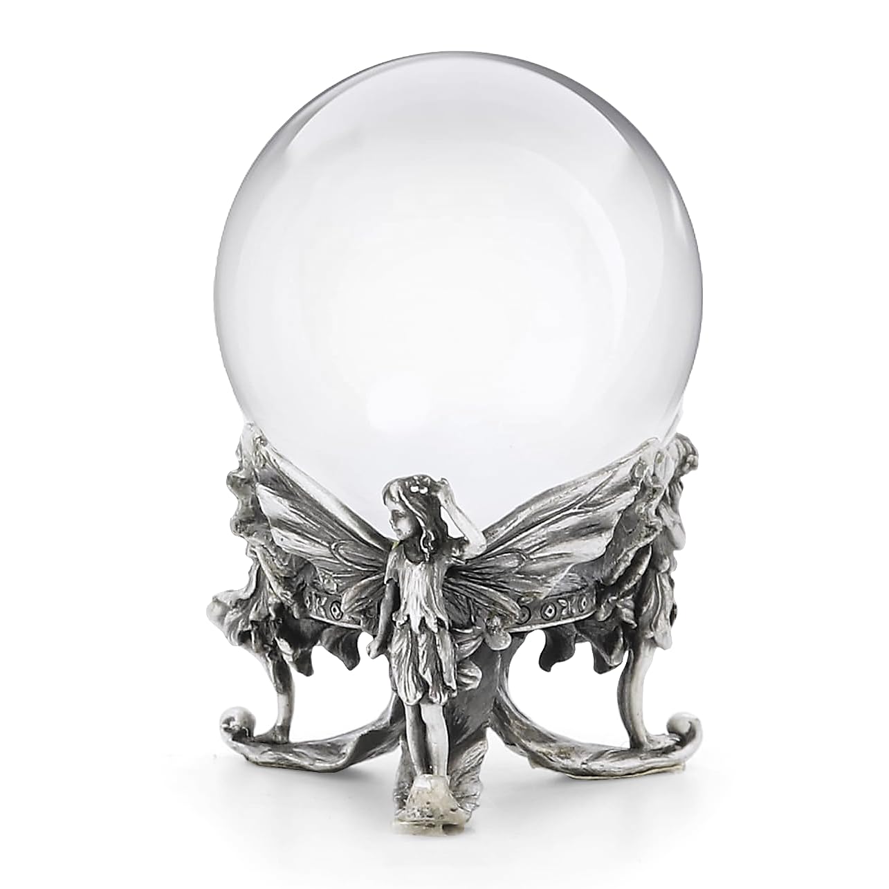 Veronese Design Fairy Crystal Ball Stand