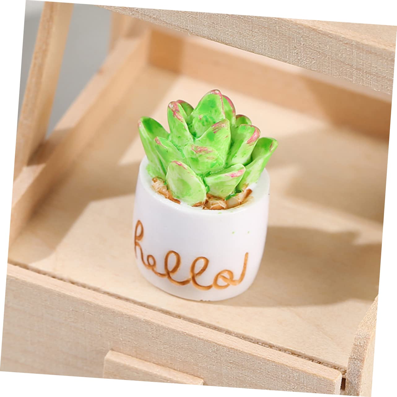 HOLIDYOYO 16 Pcs Mini Faux Cactus Potted Plants Artificial Succulent Decor Indoor Small Faux Cactus Bonsai for Home Office Desk Decoration