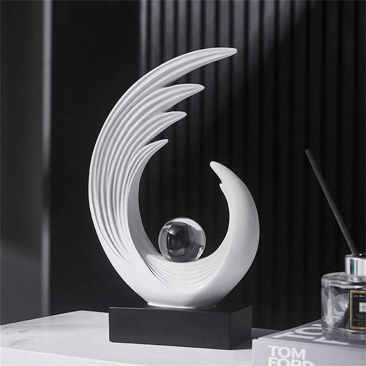 AWNR Abstract Art Sculptures Home Decor,Statue Decoration for Living Room,Dining Table,Coffee Table,Shelves,TV Stand