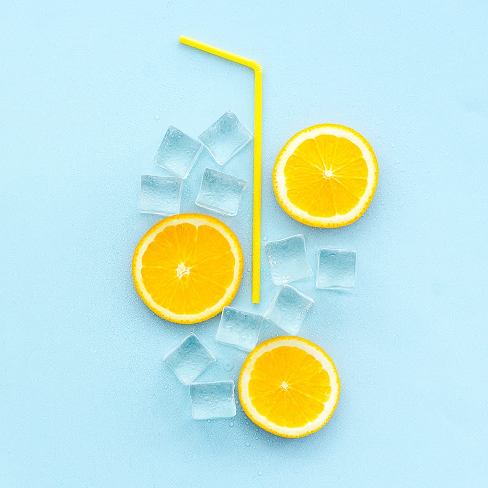 HUIANER Fake Clear Acrylic Plastic Ice Cubes Square Shape for Display or Photography, Good for Photography Props or Home Decorate 20 Pcs 1.2 inch