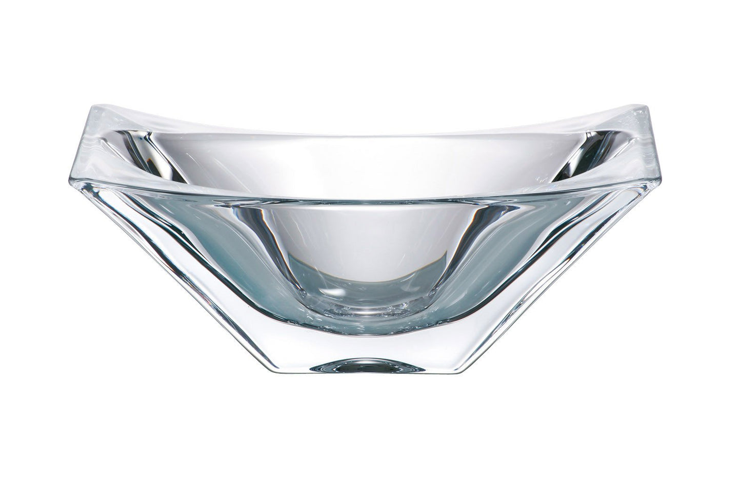 Barski - European Quality Glass - Crystalline - Rectangle Bowl - 10.5" Long, 6.5" Wide - Made in Europe