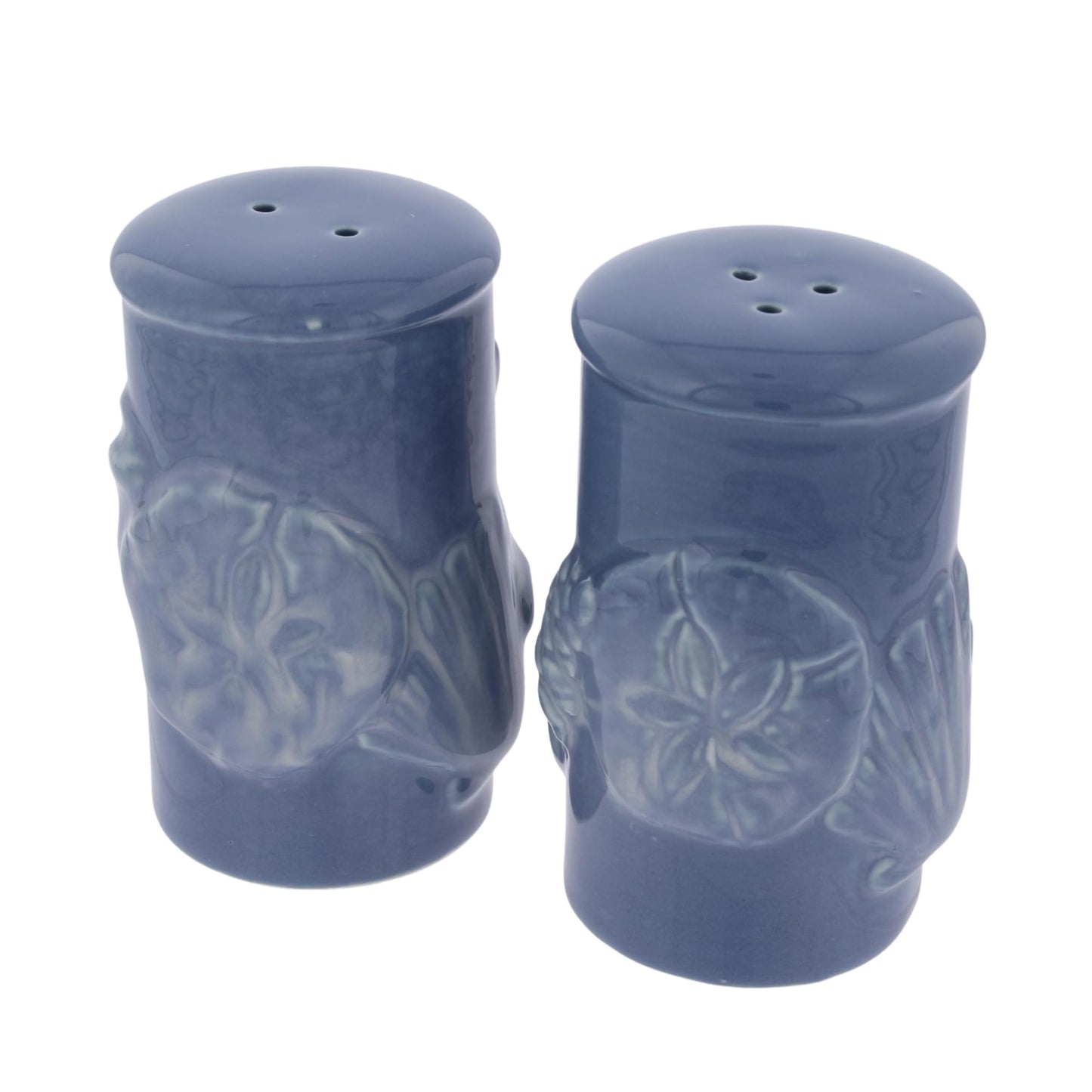 The Bridge Collection Coastal Starfish Salt And Pepper Shaker Set – Beach Themed Tabletop Decor With Seashell Detail – Nautical Kitchen And Dining Accent