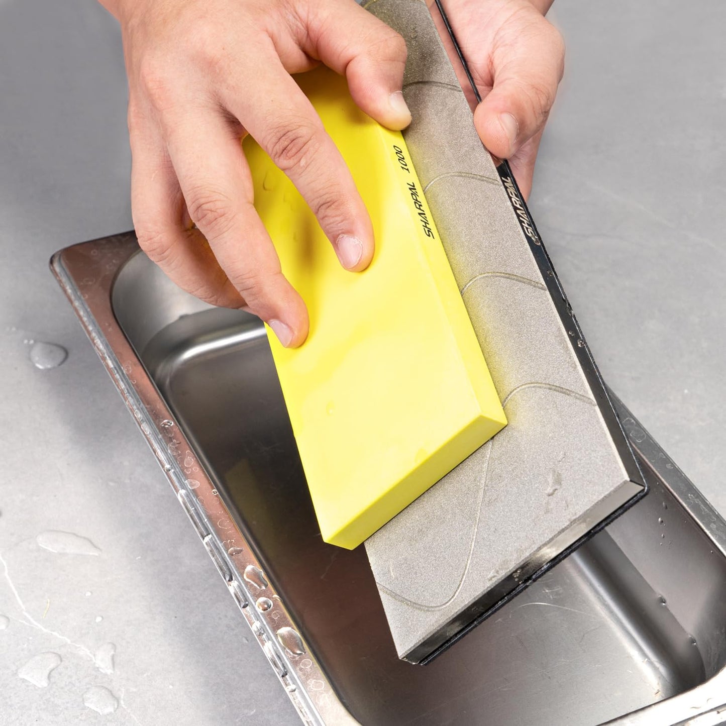 SHARPAL 145H 10 x 4 Inch Diamond Lapping Plate, Whetstone Flattener, Extra Coarse 220 Grit for Coarse Sharpening and Flattening Stones, Fix & Re-levelling, Premium Fathers Day Gift