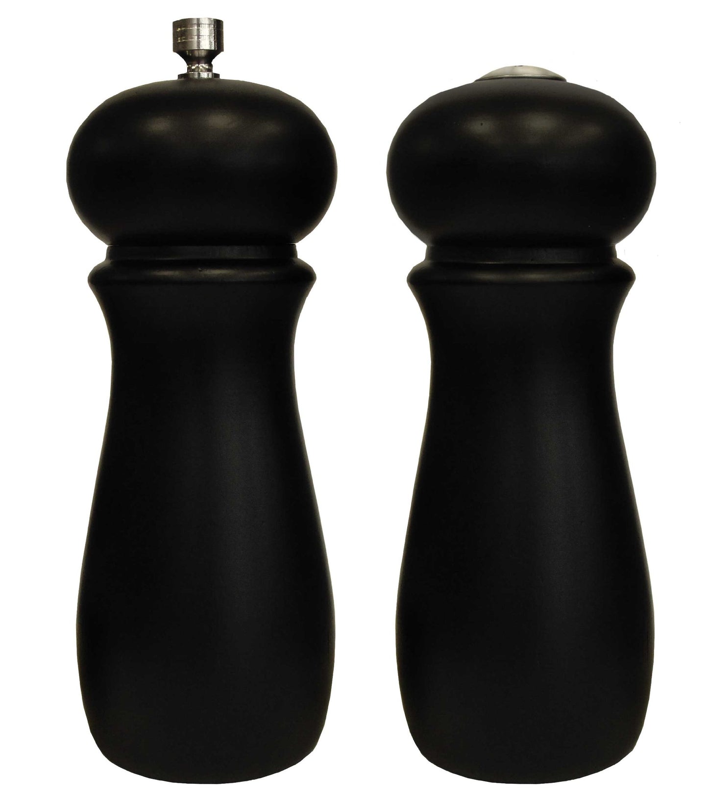 WINCO Salt and Pepper Set, Stainless Steel, 2-Piece