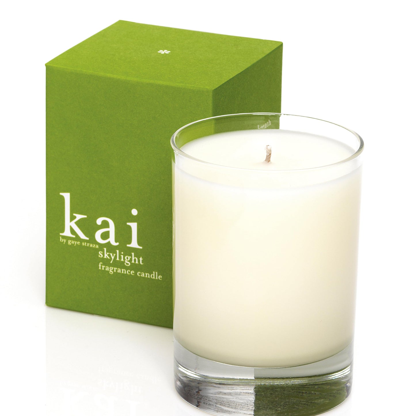 kai Fragrance Candle, Skylight - 40 Hour Burn time, Soy and Coconut Wax, Scented with the Signature kai Fragrance, Vegan, Cruelty rree, Made in the USA
