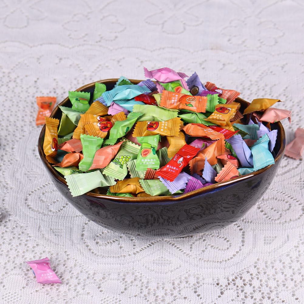 6" Blue Ceramic Decorative Bowl, Entryway Table Decor Pottery Key Bowl, Candy Dish, Salad Bowl, Blue Decor Small Jewelry Trinket Dish for Bedroom, Centerpiece, Bedside Table, Living Room Decorative