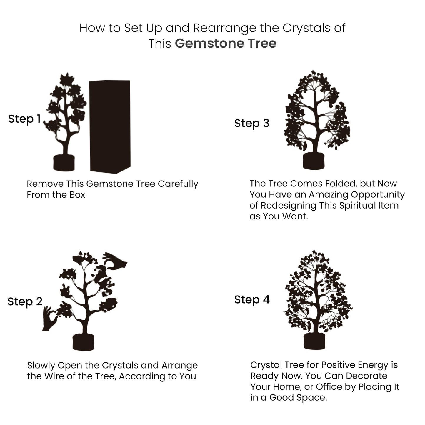 Tigers Eye Crystal, Feng Shui Decor, Crystal Money Tree, Office Decor, Good Luck Prosperity Fortune, Feng Shui Money Tree, Home Decor, House Warming Gift, Meditation Bonsai, Energy Crystals And Stones