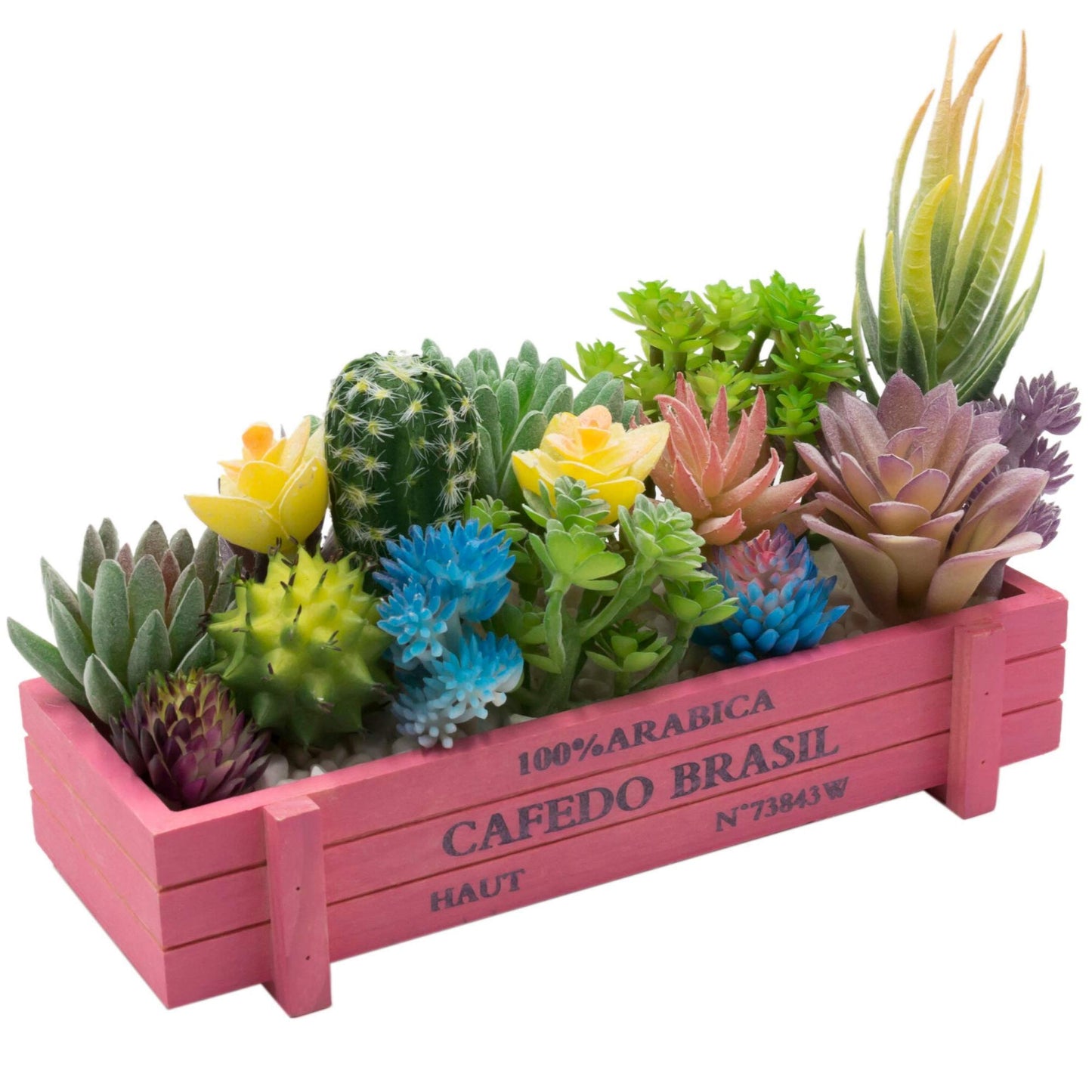 Premium Artificial Succulent Plants - 18 Pack - Fake Succulent Plants Variety Pack With Small, Medium & Large - Unique Feaux Succulent Plants Unpotted For Patios And Home Decor - Artificial Succulents