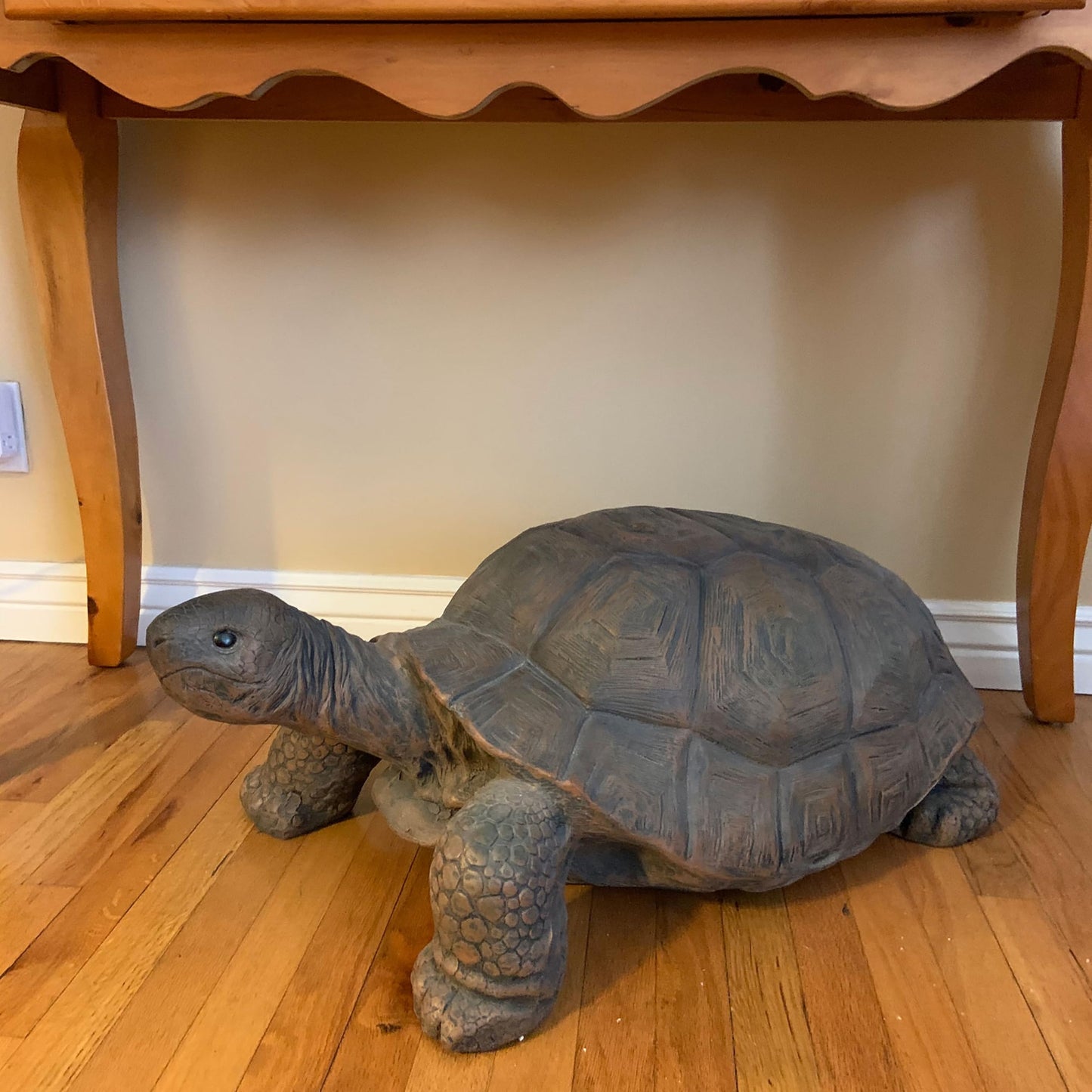 Sunnydaze Todd the Garden Turtle Statue - Turtle Garden Decor for Yard, Lawn, Patio Décor – 30" x 15" Durable Poly-Concrete - Gift Idea