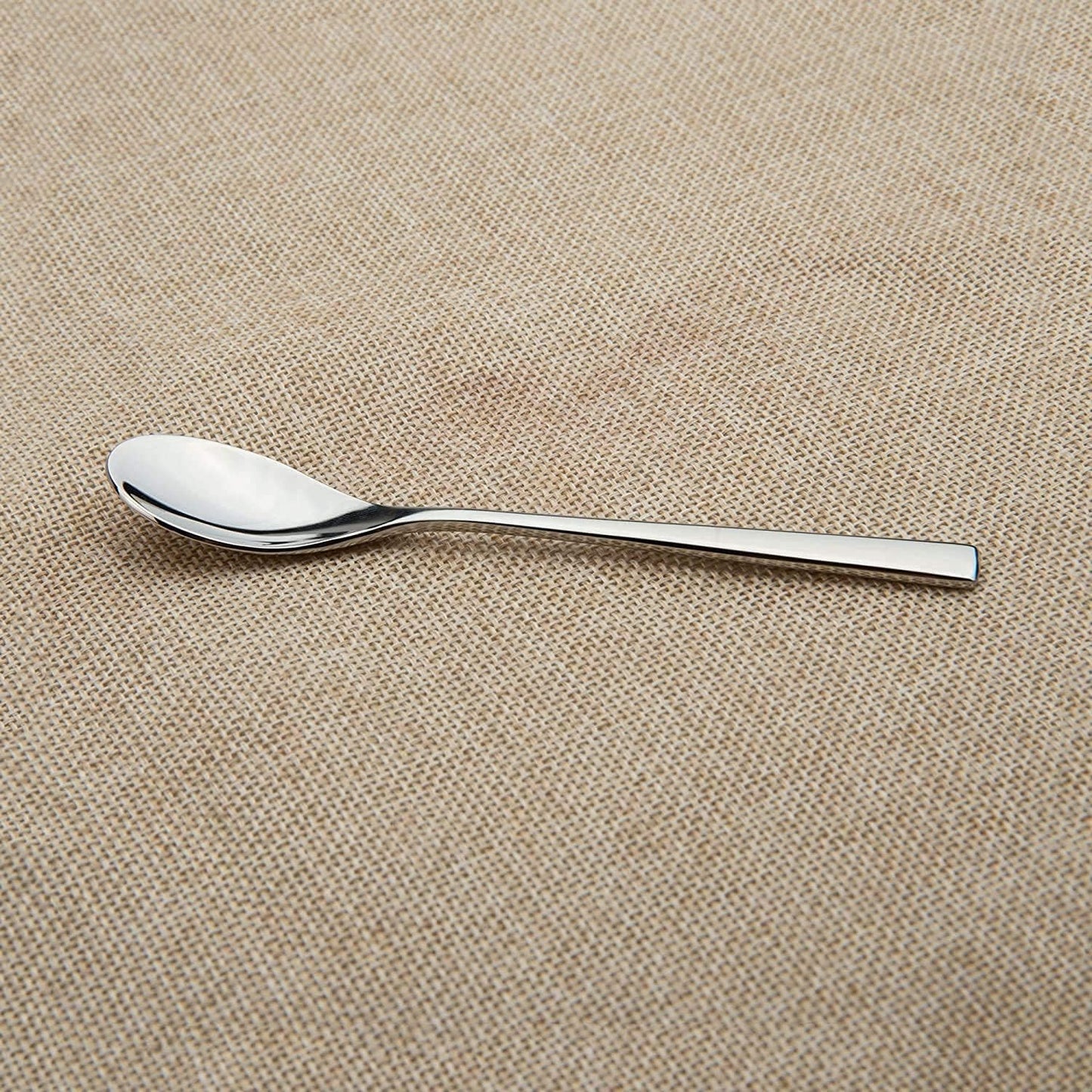 IMEEA 4.5 Inch Espresso Spoons SUS304 Stainless Steel Demitasse Spoons for Espresso & Small Desserts, Set of 6