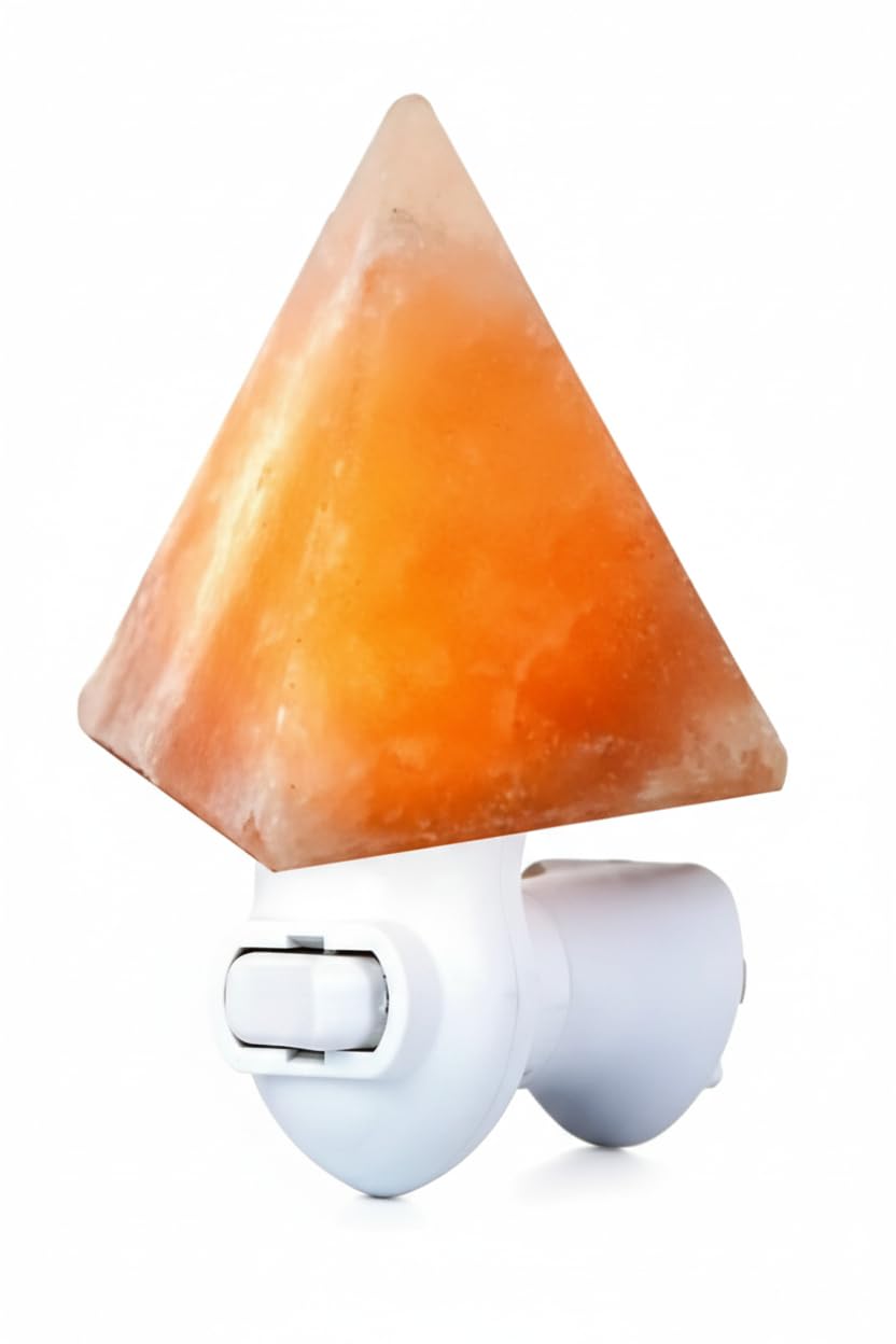 NatureBoost Himalayan Pink Salt Night Light Pyramid 1 Pack