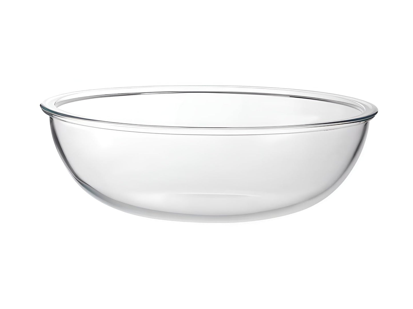 Jsshliom 12.3in Wide 6Qt Extra Large Glass Bowl,Glass Salad Bowl Mixing Bowl for Sourdough Bread Dough Making Marinating Meat,Serving Fruit Bowl on Kitchen Countertop for Party,Pasta Dish, Clear