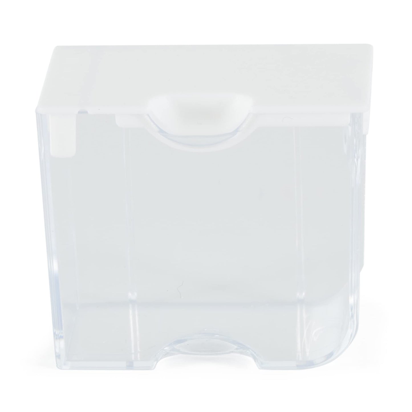 Elizabeth Ward Bead Storage Solutions Clear Plastic Storage Containers (5pc) – Medium – Organize Beads, Jewelry Making and Craft Supplies, Earrings and More – Securely Snaps Shut, 1-3/4” x 2” x 1-1/8”
