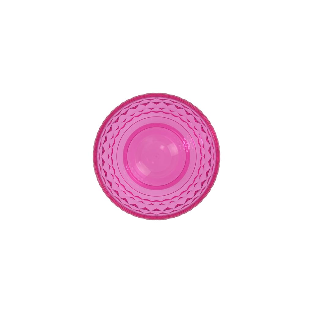 Villeroy & Boch - Boston Berry Bowl, 14.5 oz, Crystal Glass Bowl for Fruit and Snacks, Dishwasher-Safe, Pink