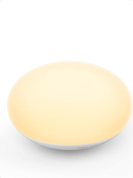 EASZZZ Baby Night Light, Nursery Night Lights for Breastfeeding, Soft BPA Free Silicone Touch Night Lamp, Eye Caring, Easy Flip Design, Stepless Dimming, 1-Pack