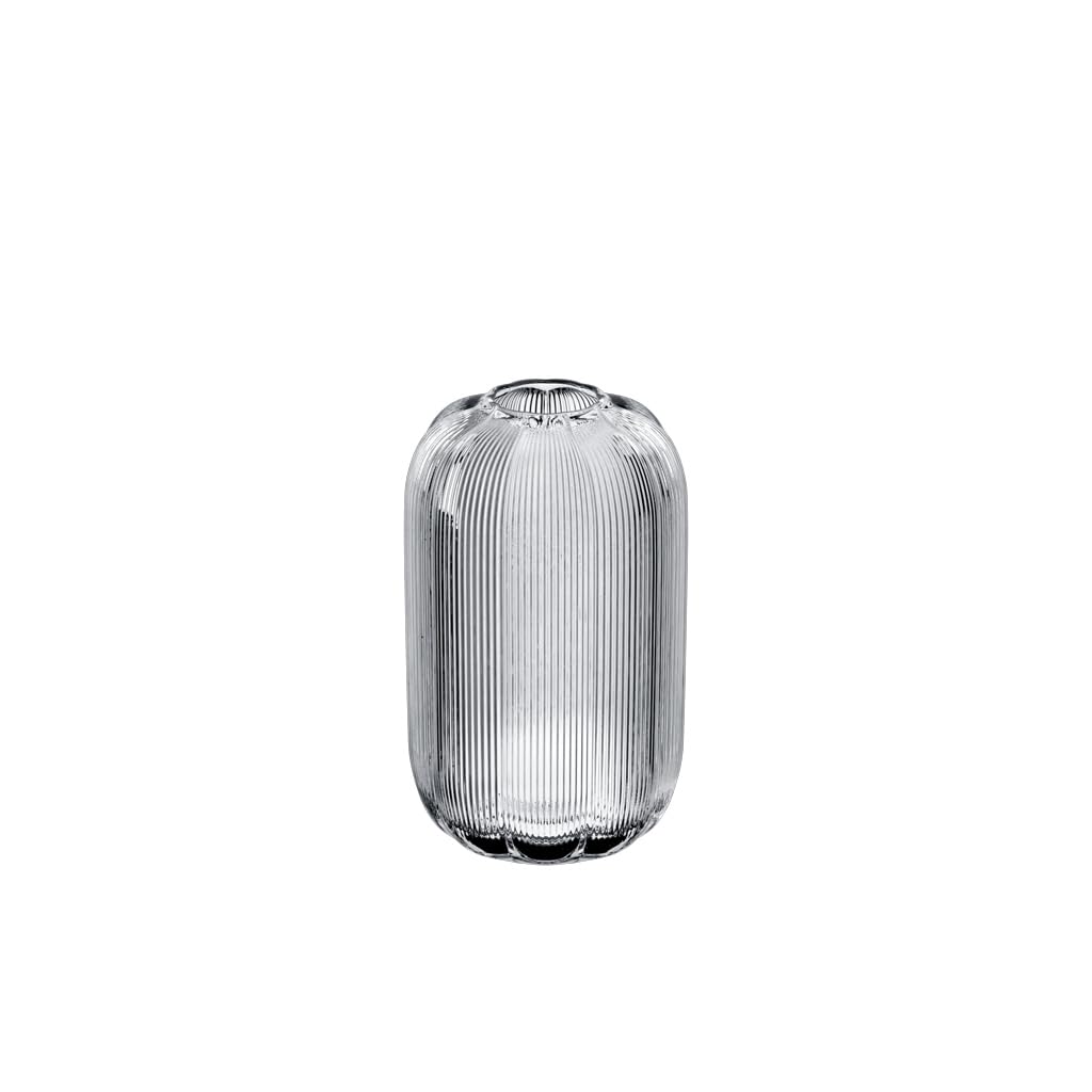 Villeroy & Boch Fleur Vase, 11 in, Clear, Dishwasher Safe, Mouth-Blown and Handmade Glass Vase