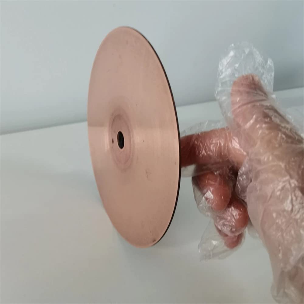 6" inch Lapidary Supplies Copper Wheel Polish Disc Jewelry Polishing Wheel for Plate Copper Flat Lap Disk Abrasive Wheel Lapidary Equipment