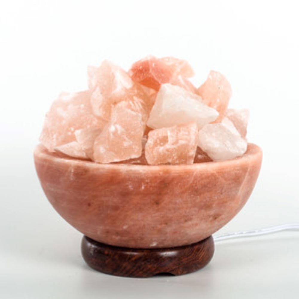 Salt Lamp Fire Prosperity Bowl