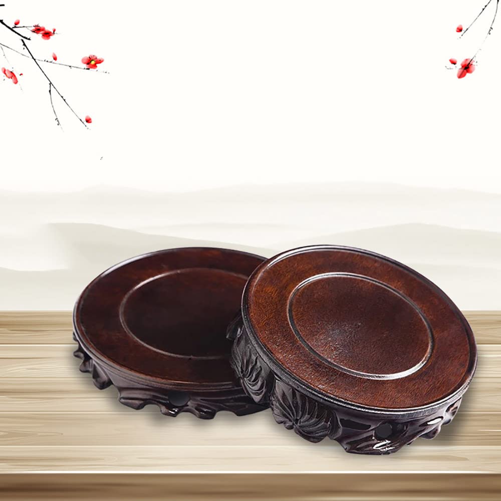 Oriental Furniture Display Stand Living Room Study Crafts Collectibles Pedestal Vase Buddha Statue Curiosity Stone Plant Base