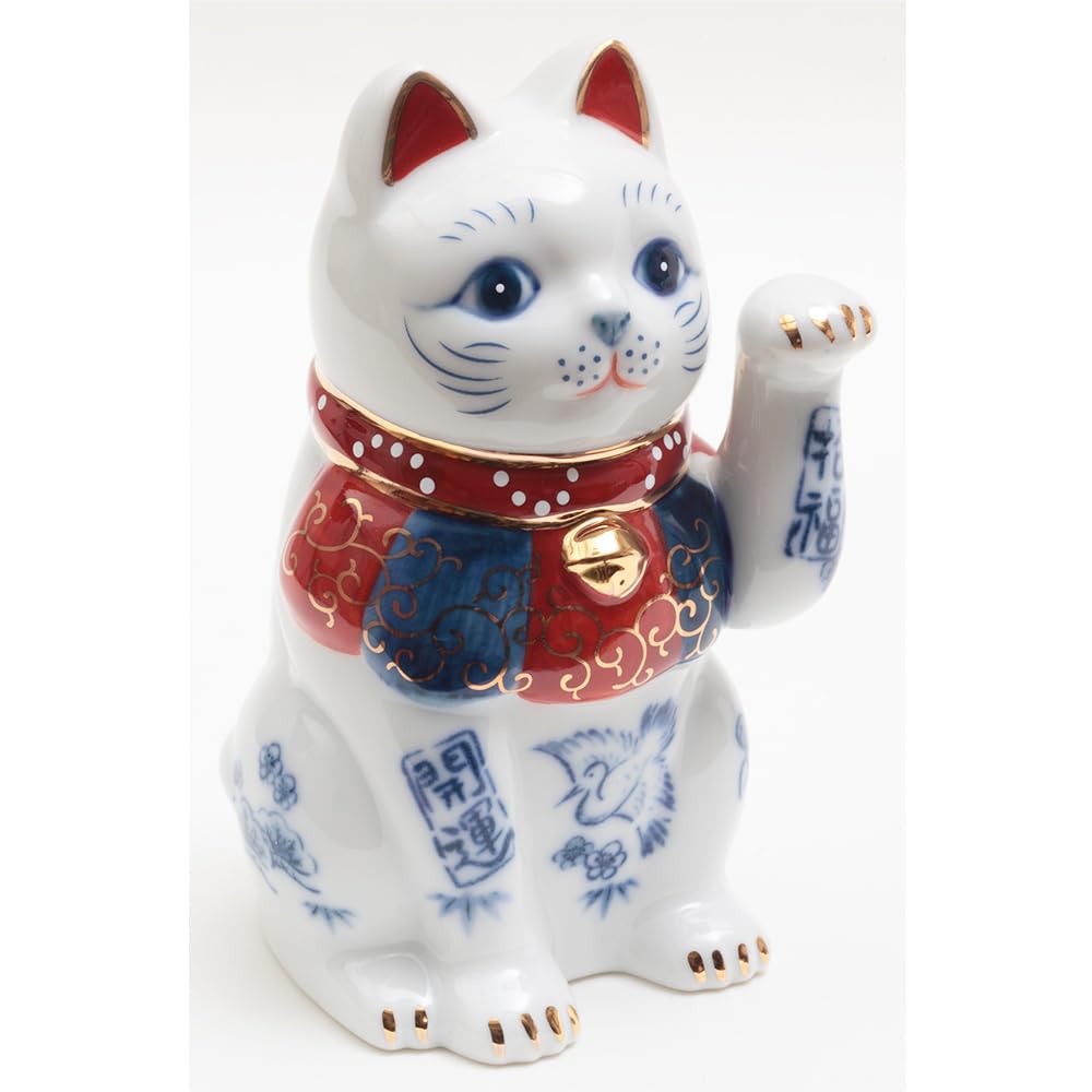 Good Fortune Lucky Cat Cat Decor Japanese Decor Porcelain 7438-Z-US