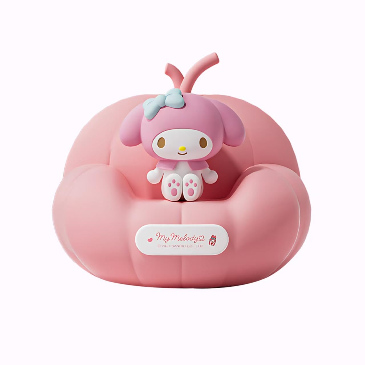leuaxmy Cute Melody Night Light, Cartoon dimmable sili Cone Children's Night Light, Long Battery Life, Rechargeable Melody Light, Toddler Night Light, Gift for Boys and Girls (Pink Melted)