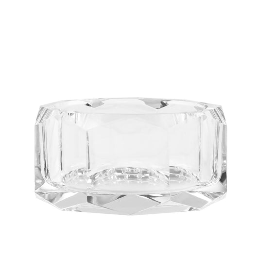 kitCom Crystal Candy Dish Hand-Cut Home Decorative Jewelry Box Candy Jar W 3.94" x H 1.97", Comes With Gift Box