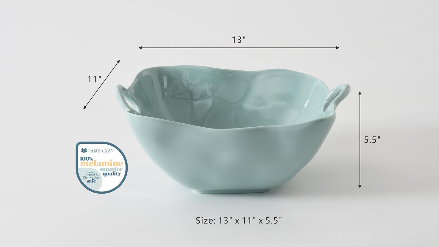 Pampa Bay Extra Large Bowl, Aqua, Serverware, Kitchen, Gift