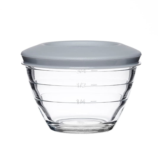 Anchor Hocking 4-IN-1 PREP BOWLS. 6 Piece set (3 Bowls and 3 lids)