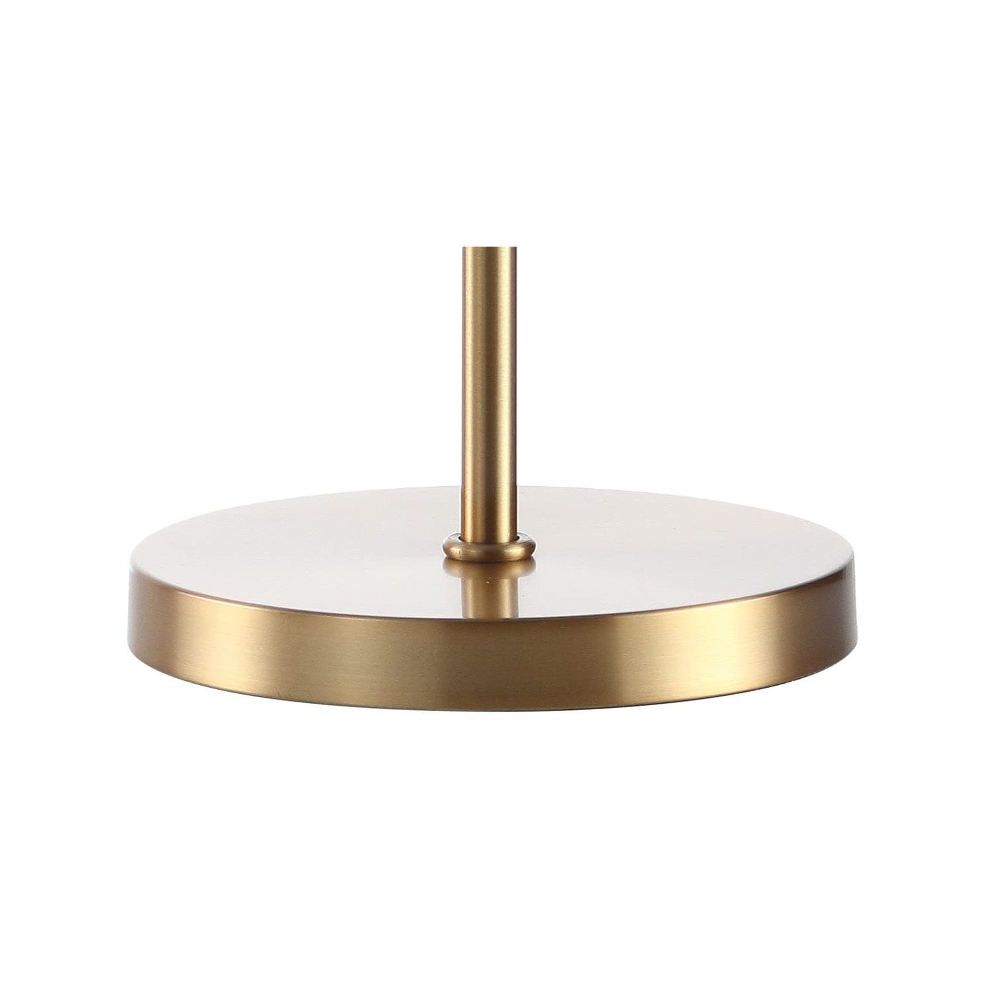 JONATHAN Y 25" Brass Gold/Clear Table Lamp, Modern Industrial Chandelier Style Light, Clear Crystal Beads, Glam Bedside Nightstand Lamp for Bedroom Living Room, LED Bulb Included (JYL9004B)