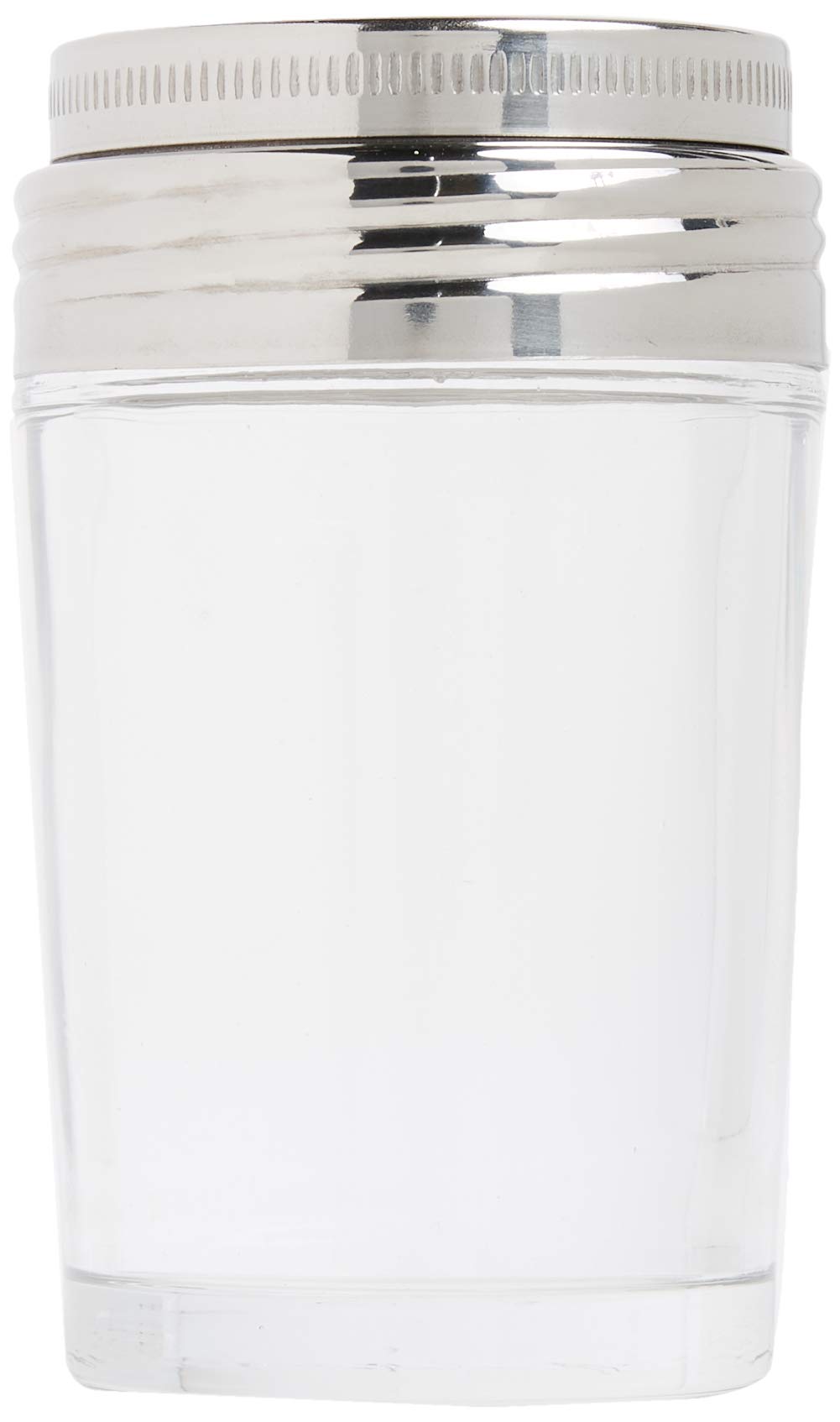 Norpro Shaker Cup Glass Adjustable Pizzeria Style Pepper/Salt/Cheese/Spice 5.25"