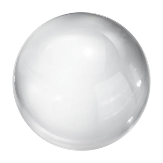 uxcell 70mm/2.8" Crystal Sphere Ball Glass Solid Decorative Sphere Crystal Ball Prop Ornament for Feng Shui Divination Fortune Telling Tabletop Fountain Decoration, Clear