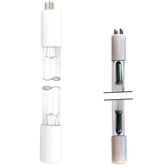 True Fit UV Bulbs Compatible with RainSoft AirMaster Ultra Air Purification System Replacement 2-Bulb Set LAHV90 (Germicidal Lamp) and LAHV90L (Ozone Lamp)