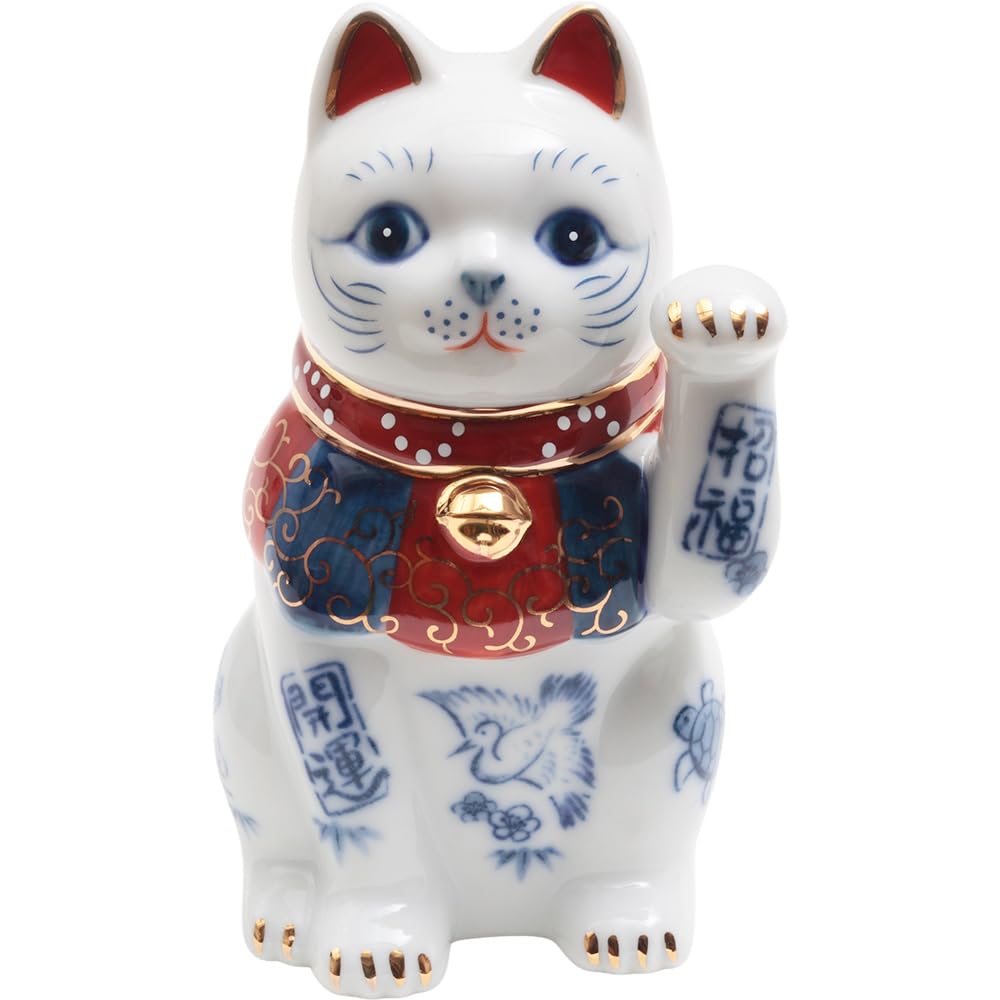 Good Fortune Lucky Cat Cat Decor Japanese Decor Porcelain 7438-Z-US