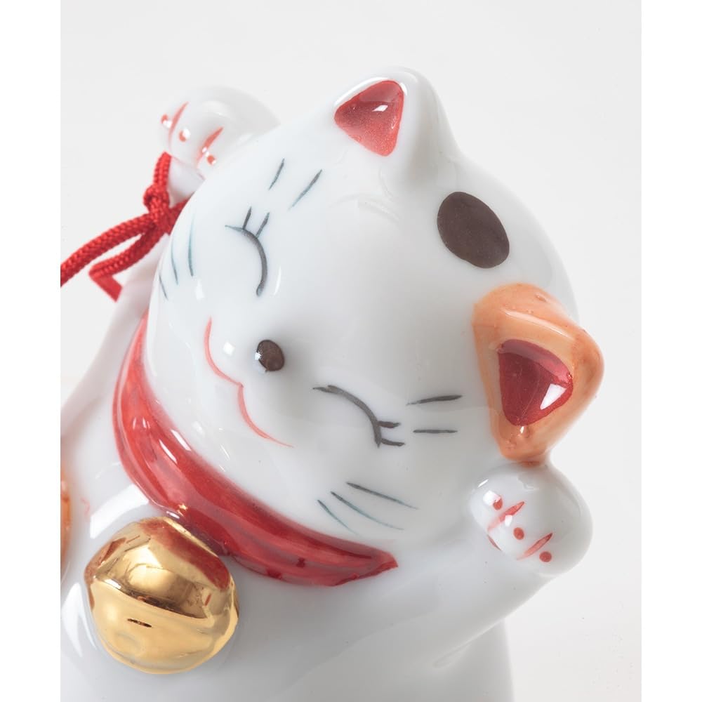 Maneki Neko Lucky Cat Figurine with Gourd – Japanese Home Decor SN-941-Z-US