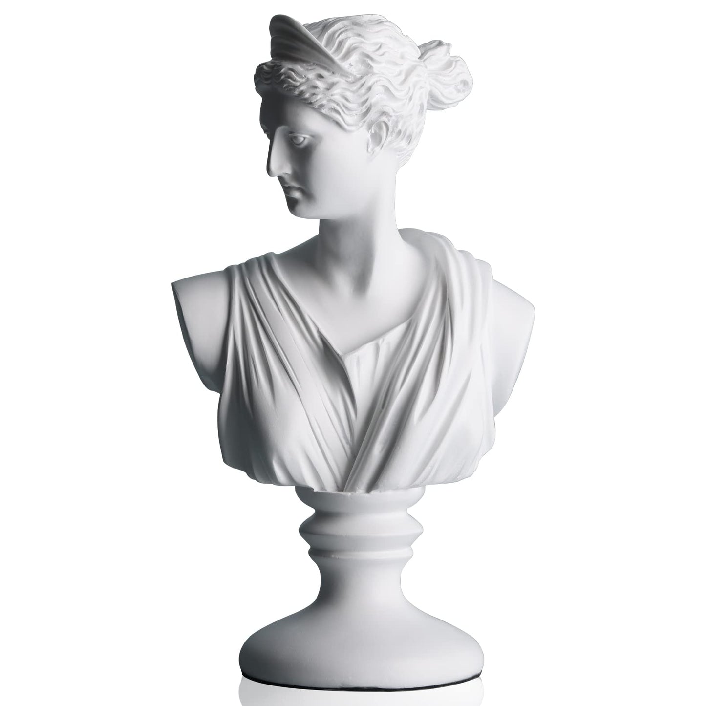 Greek Goddess Statue, Venus Plaster Statue Sculpture, Greek Mythology Sculpture for Home Decoration, Suitable for Living Room, Office, Home Decoration for Shelf