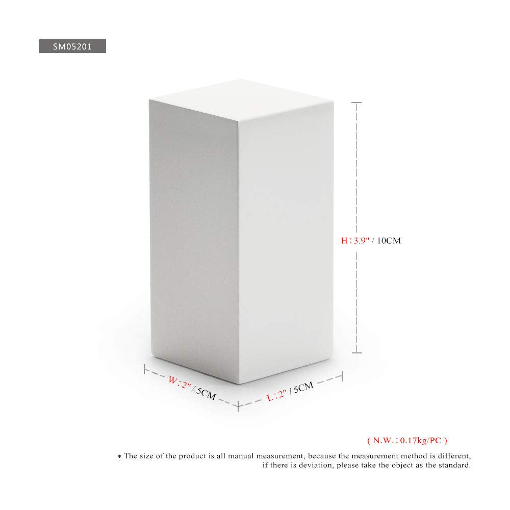 Oirlv Solid Wood Minimalism Style Jewelry Display Stand Showcase Jewelry Organizer Square Holder (SM05201)