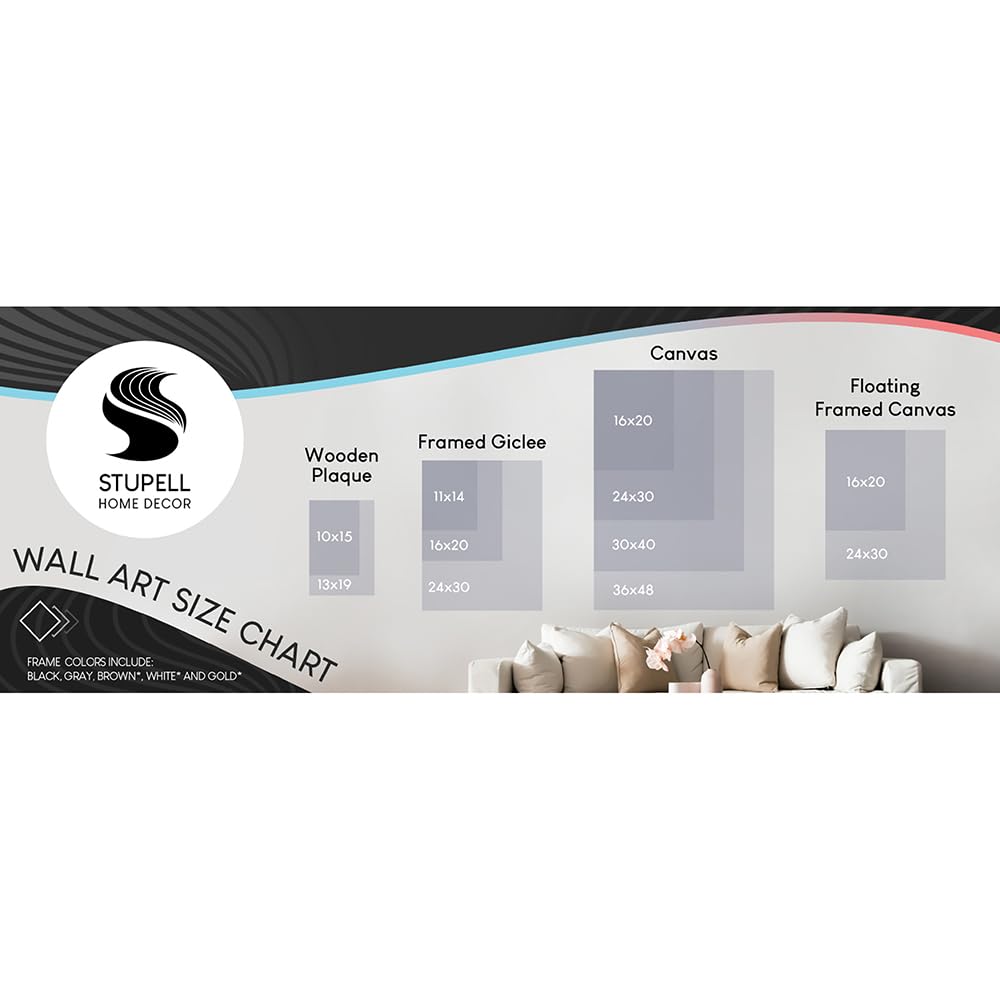 Stupell Industries 'Abstract Ocean Drip Landscape'| Wall Plaque Art