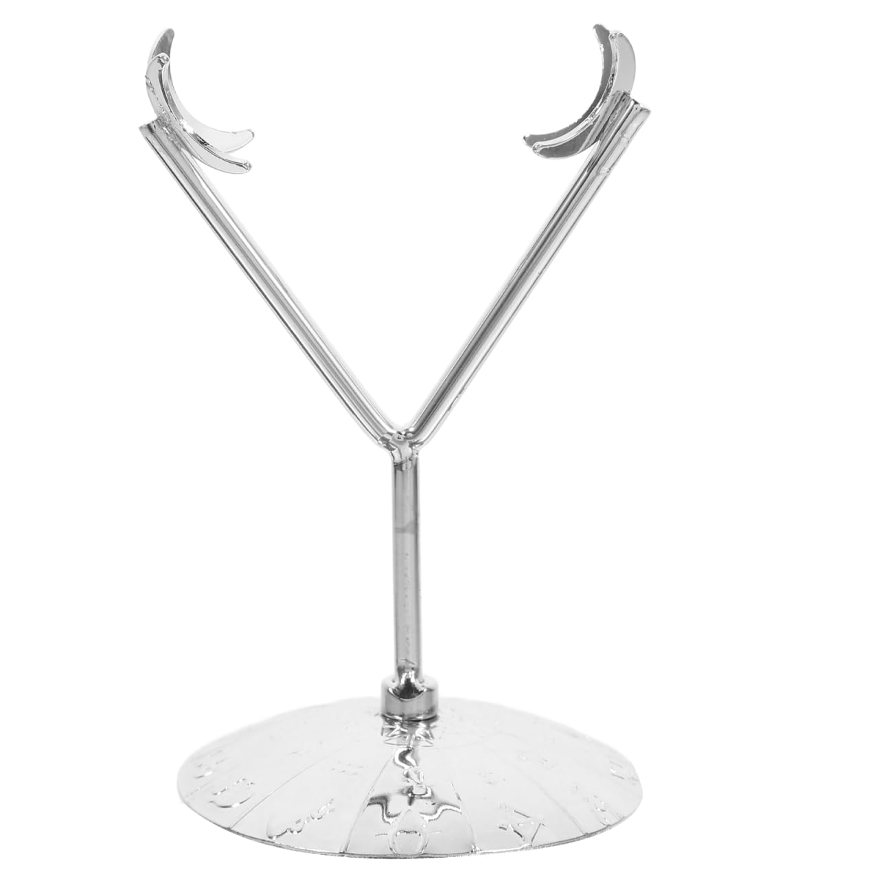 FUNOMOCYA Crystal Sphere Holder Stand with Rhombus Ore Bracket Metal Display Easel for Minerals and Gemstones 4.3 X 2.8 X 2.7 Inches