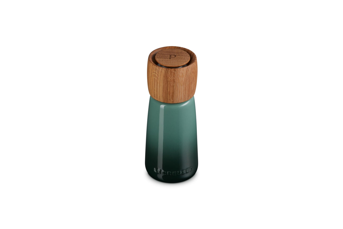 Le Creuset Stoneware Alpine Pepper Mill, 7", Artichaut