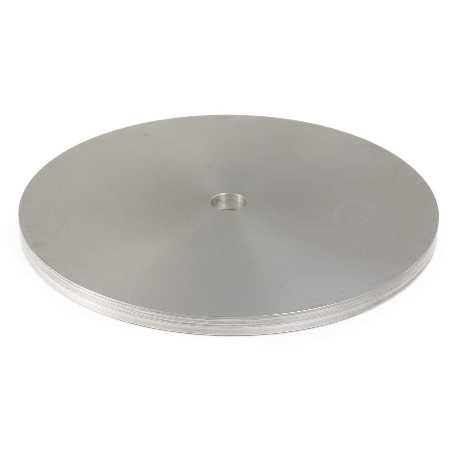 JINGLING 6" inch Aluminum Lapping Plate Master Lap Base 1/2" Arbor Hole Grinding Pads Lapidary for Diamond Flat Lap Disk Grinding Disc Abrasive Wheel