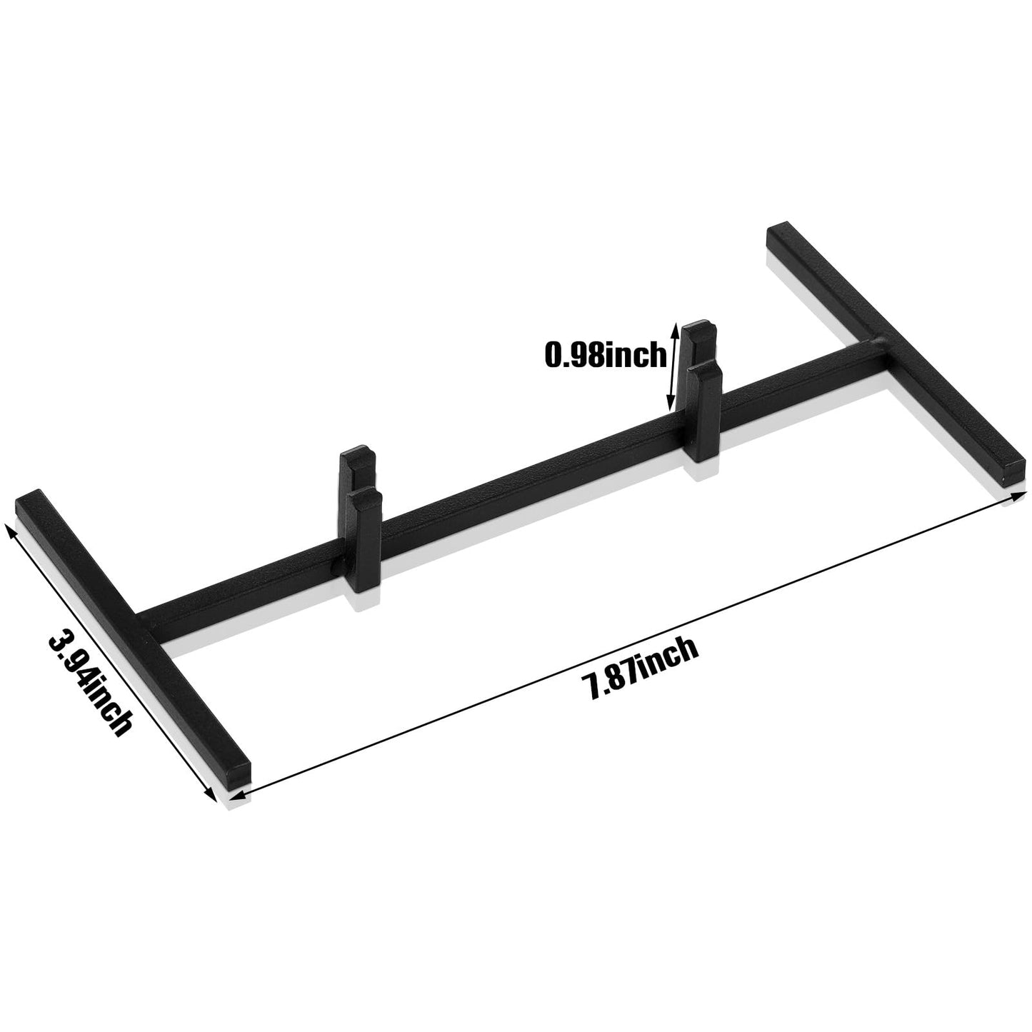 Yaocom 4 Pcs Black Metal Display Stands Sleek Easel Holder for Stained Ceramic Tiles Art Collectibles, Elegant Picture Frame Stand for Home Decor, Office, Gallery Trade Show Exhibits