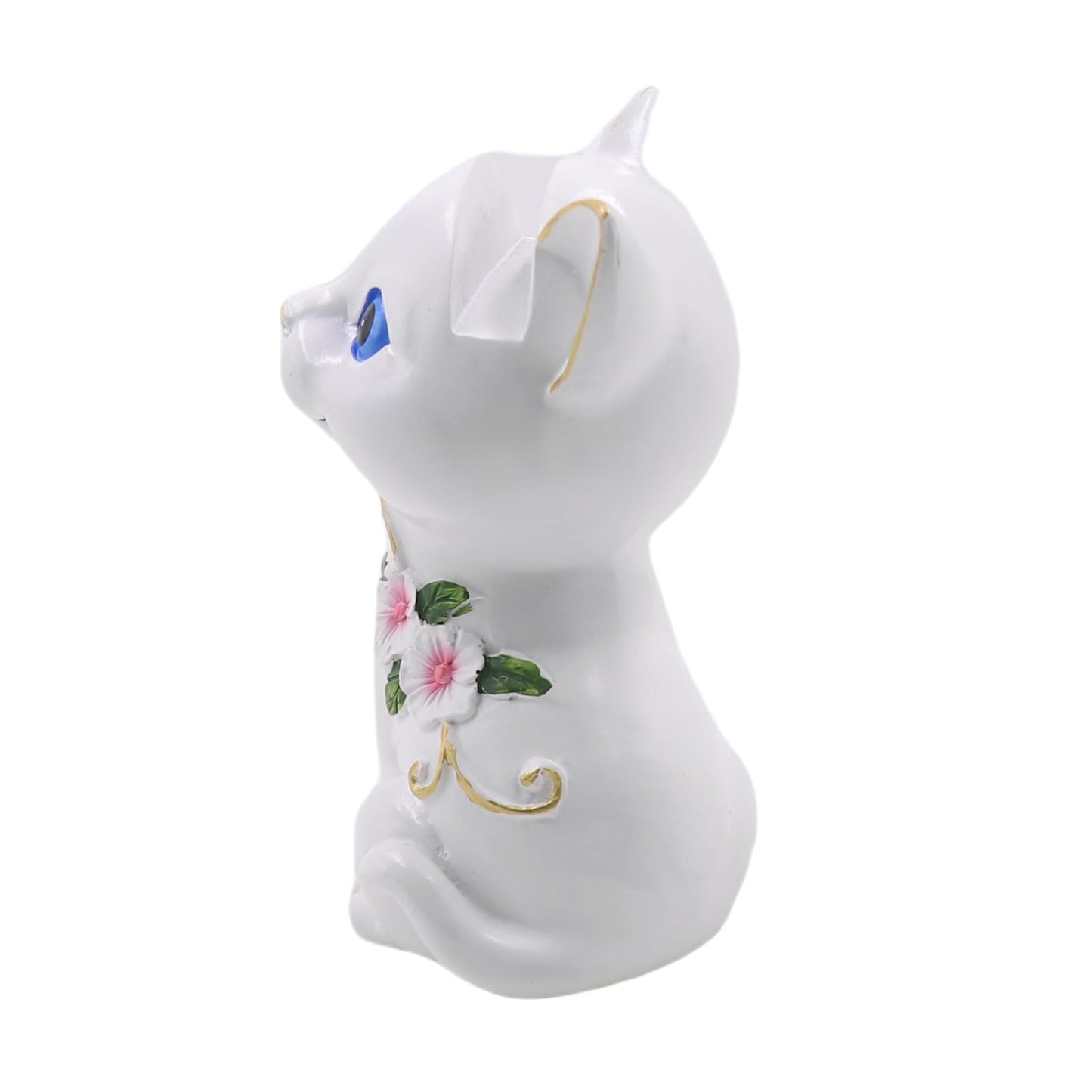 MOSSTYUS Cute Cat Animals Shaped Resin Sunglasses Eyeglass Holder Spectacles Display Stand Glasses Accessories Home Decor,White