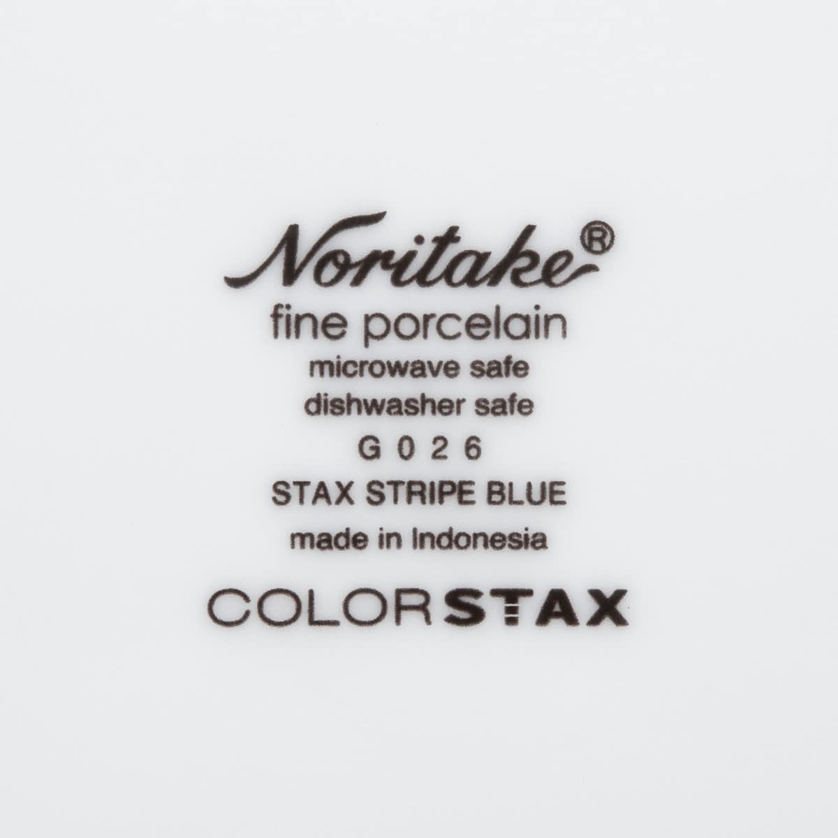 Noritake ColorStax Stripe Blue Serving Bowl, 10", 67 oz.