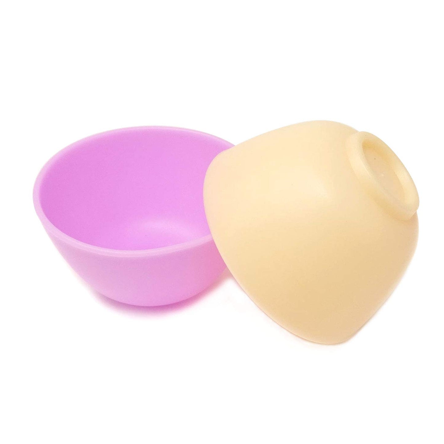 Honbay 5PCS Silicone Mixing Bowls Prep and Serve Bowls for Mixing Facial Mask or Holding Ingredient (8.55CM)