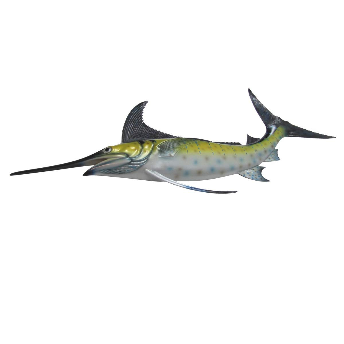 TG,LLC 48" Lifelike Wall Mount Marlin Tropical Saltwater Fish Hand Painted Taxidermy Trophy