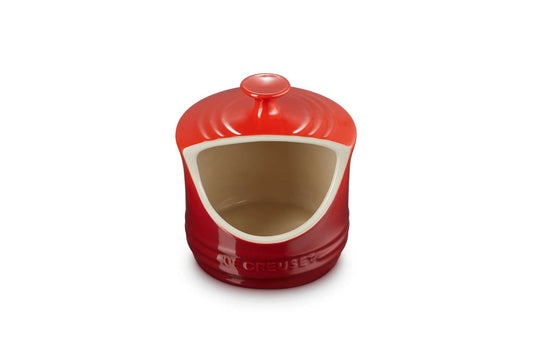 Le Creuset Stoneware Salt Crock, 10 oz., Cerise